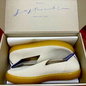 Rothy’s cream color sneakers size 8